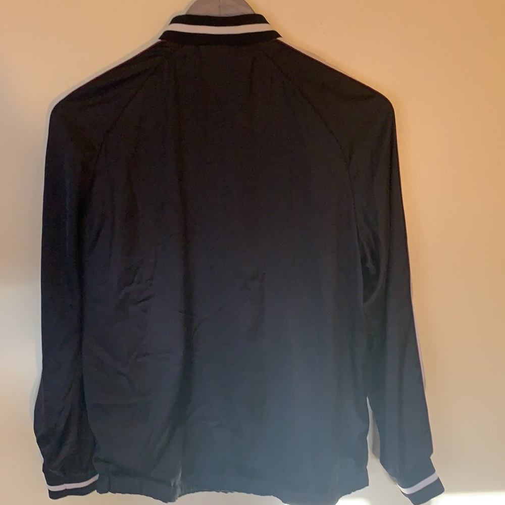 Divided Fully Lined Baseball Style Jacket With Em… - image 4